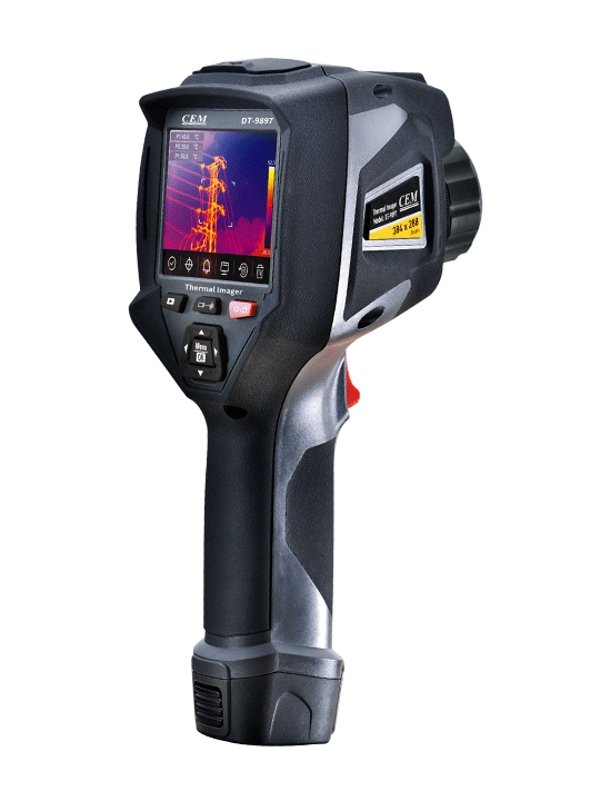 Тепловизор профессиональный с функцией лазерного определения дальности CEM DT-9896 Оборудование контроля качества воды