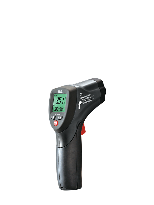 Термометр инфракрасный профессиональный с двойным лазерным наведением CEM DT-8862C Пирометры (бесконтактные термометры)