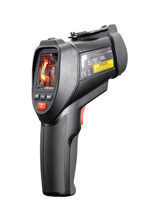 Термометр инфракрасный профессиональный с цветным ЖК-дисплеем TFT и функцией камеры CEM DT-9861S Компоненты систем машинного зрения