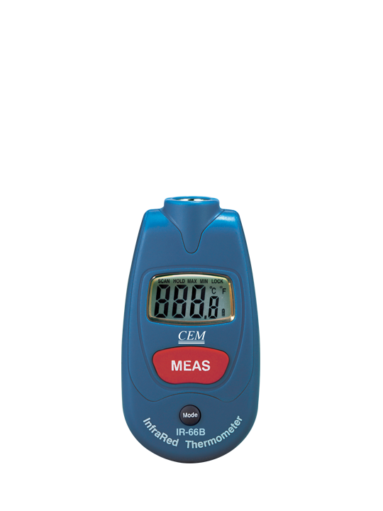 Термометр инфракрасный многофункциональный 2 в 1 с графиком температуры давления CEM IR-15 Котельная автоматика