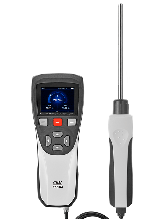 Термометр RTD профессиональный CEM DT-8320 Пирометры (бесконтактные термометры)