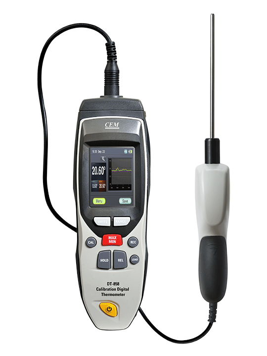 Термометр RTD профессиональный искробезопасный CEM DT-858 Пирометры (бесконтактные термометры)