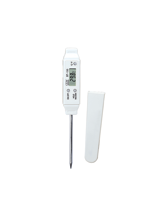 Термометр контактный обеспечивает быструю реакцию и лабораторную точность CEM DT-130 Пирометры (бесконтактные термометры)