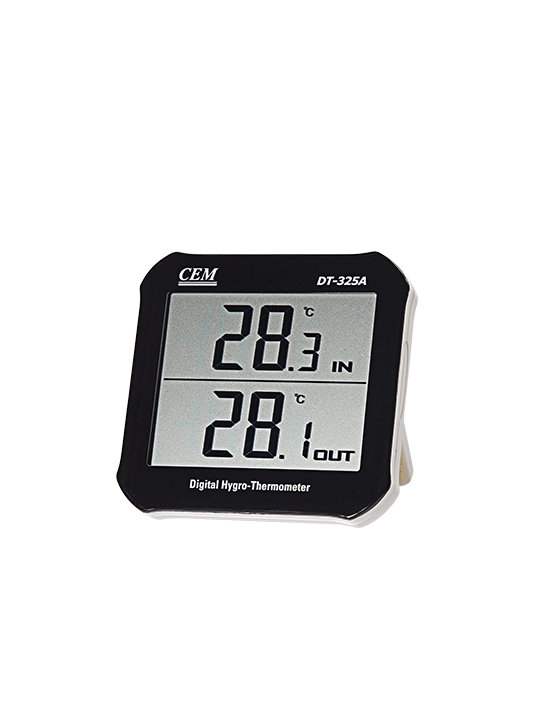 Гигро-термометр внутренний/наружный с большими цифрами CEM DT-325B Аксессуары для бани