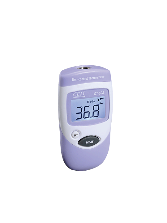 Термометр мини инфракрасный бесконтактный клинический для лба CEM DT-608 Пирометры (бесконтактные термометры)