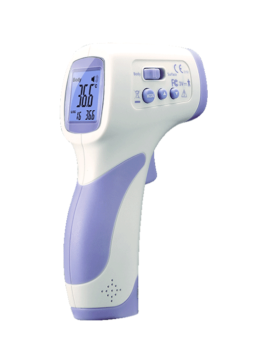 Термометр инфракрасный бесконтактный клинический для лба с интерфейсом USB CEM DT-8806U Пирометры (бесконтактные термометры)