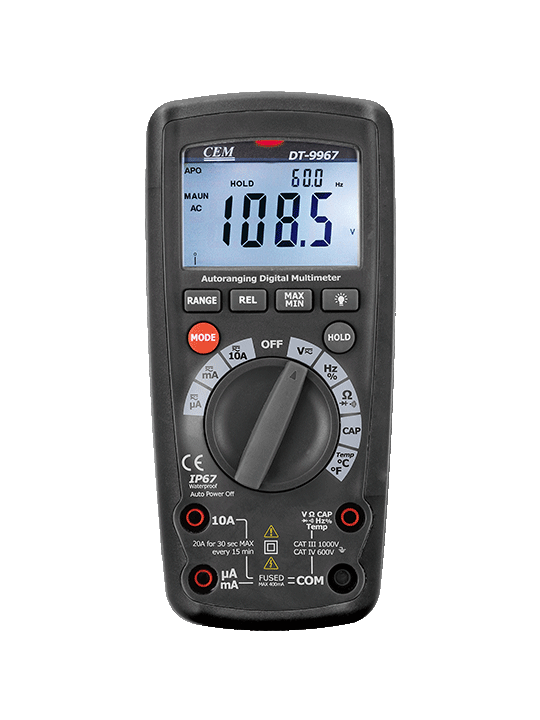 Мультиметр цифровой промышленный профессиональный True RMS CEM DT-9970 Мультиметры