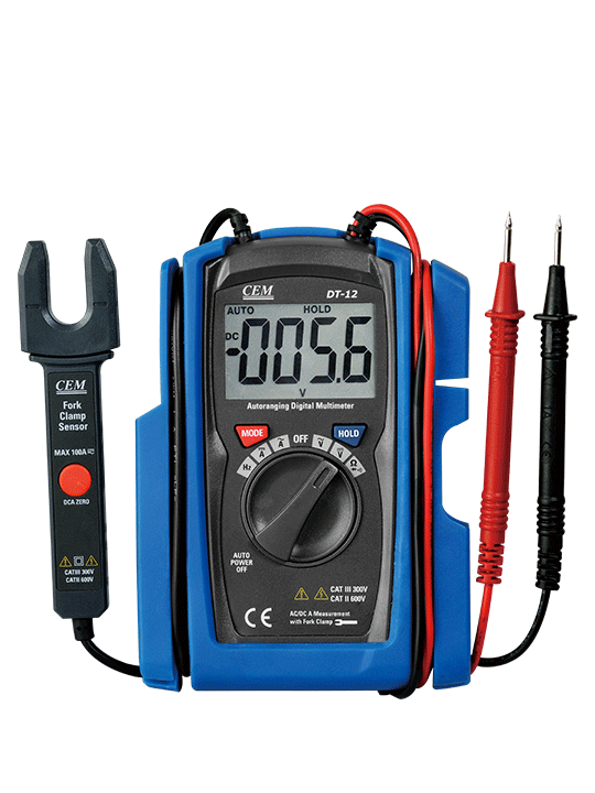 Мультиметр карманный цифровой 6000 отсчетов с удержанием данных CEM DT-16 Мультиметры