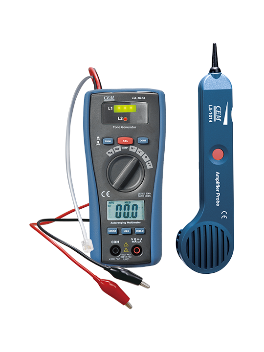 Тестер-мультиметр для поиска скрытой проводки 2 в 1 CEM LA-1014 Мультиметры