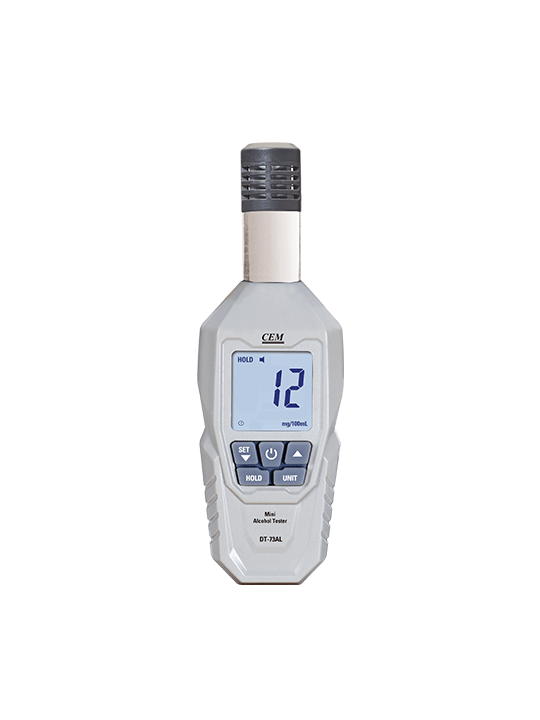Тестер быстрого реагирования для определения у человека алкоголя в дыхании CEM DT-73AL Мультиметры