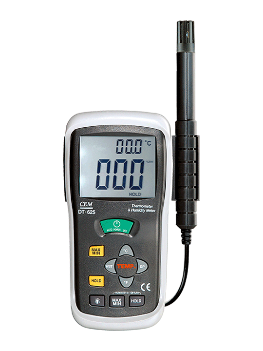 Измеритель влажности и температуры CEM DT-616CT Измерительные линии