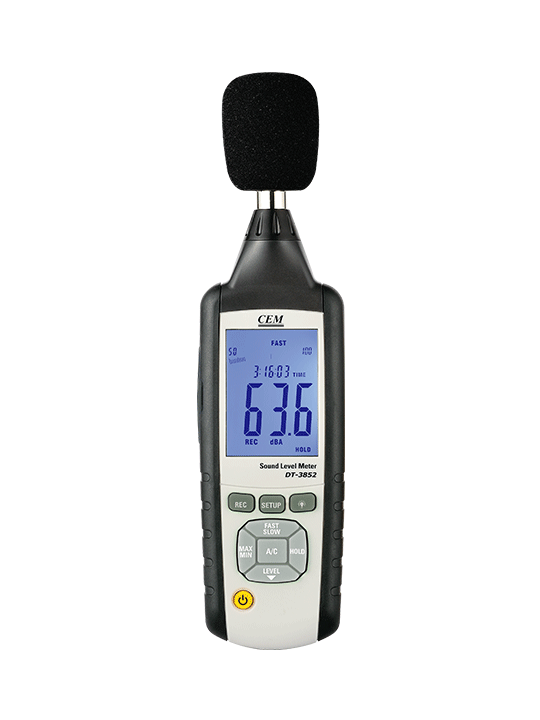 Измеритель уровня звука CEM DT-3851 Измерительные линии