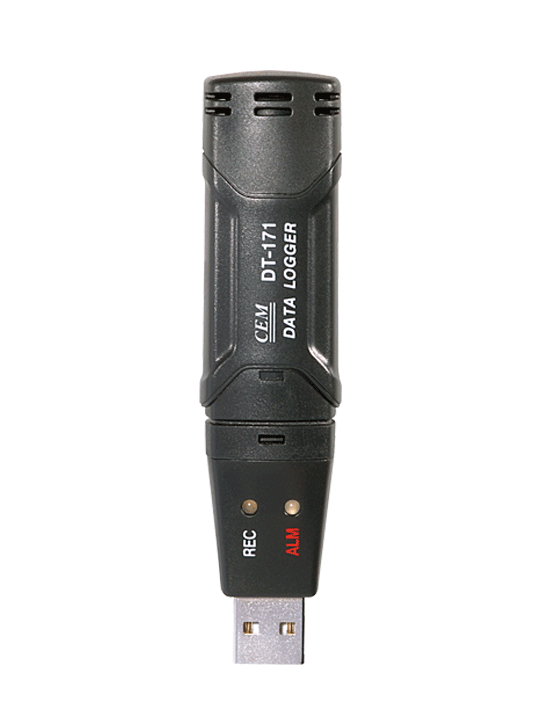 Регистратор данных температуры и влажности с интерфейсом USB CEM DT-170 Даталоггеры